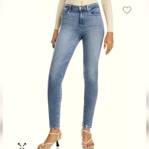 Paige Light Wash Hoxton Ankle Jean